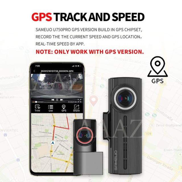 ドライブレコーダー 前後 車載1/2カメラ wifi対応 スマホ連動 1440P/1080P高画質 ドラレコ 駐車監視_8