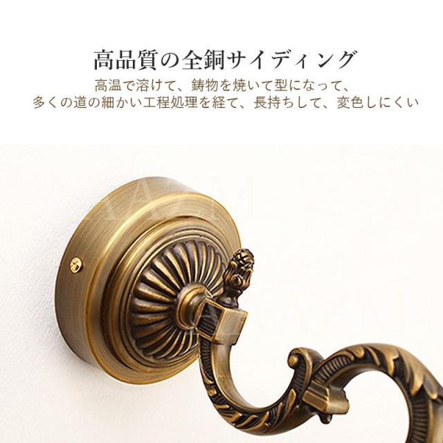 LED ブラケットライト 洗面所照明 北欧 おしゃれ 鏡上灯 壁付け ロング 棒状 真鍮 和風 ウォールランプ 洗面台照明器具 玄関 化粧室 浴室鏡 壁掛け灯 鏡前照明_9