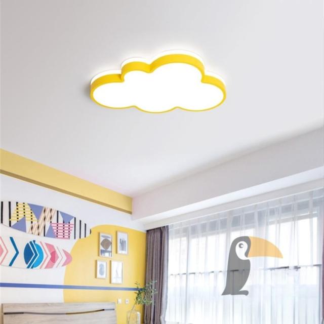 シーリングライト LED かわいい 雲のパターン 北欧 LED照明 6-12畳 4色選べる 調光調温 暖かい 子供部屋 照明 イルミネーション ファッション 幼稚園 工事不要_15