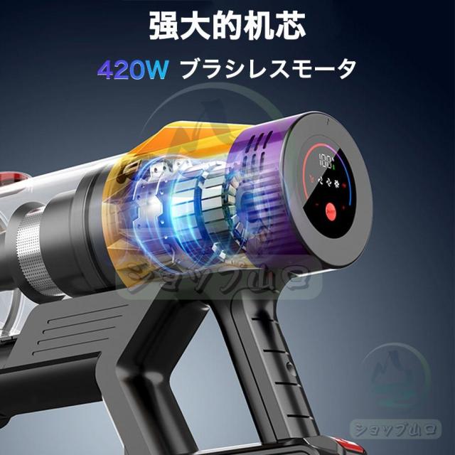 掃除機 コードレス ハンディークリーナー 軽量 強力吸引 小型 自立式 4WAY ダニ駆除 多機能 紫外線殺菌 ダニ駆除 コンパクト ダニ駆除 省エネ 2025_5