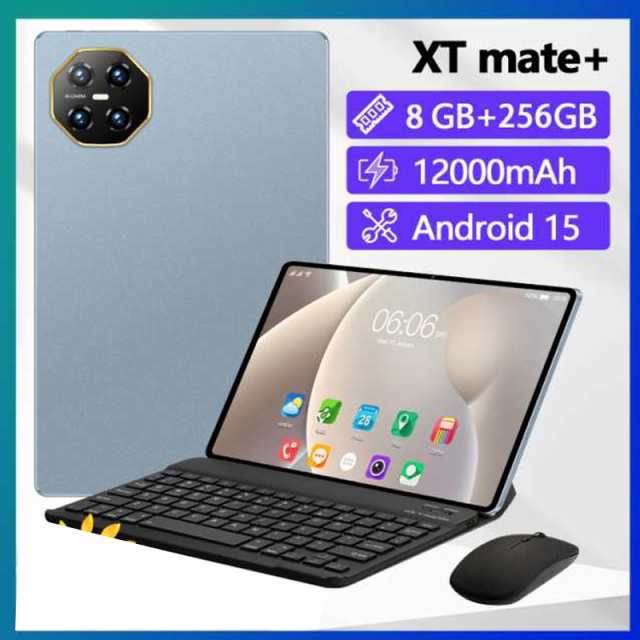 2025最新型 タブレット pc 本体 android15 10インチ 8+256GB おすすめ Wi-Fiモデル GPS Bluetooth 通話対応 IPS液晶 軽量 在宅勤務 ネット授業 simフリー コスパ最高 人気 誕生日 敬老の日 プレゼント