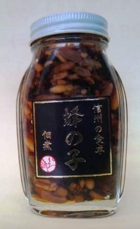 （2本セット）蜂の子佃煮120ｇ（瓶入り）×2本セット（OS）（代引・他の商品と混載不可）（北海道・沖縄・離島への発送は不可）