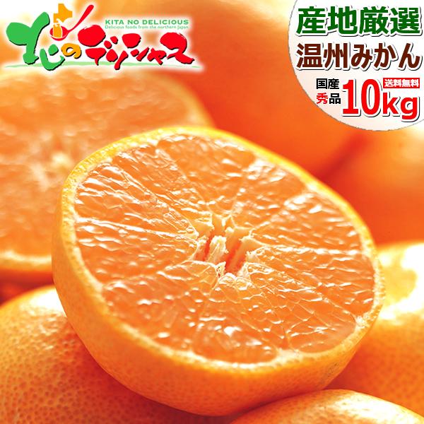 【予約】 産地厳選 国産 温州みかん 10kg (秀品/常温便) 蜜柑 柑橘類 みかん ミカン 蜜柑 冬ギフト お歳暮 ギフト 贈り物 贈答 お祝 お礼 お返し 内祝い プレゼント 果物 フルーツ 山形県 産地直送 送料無料 お取り寄せの通販は 6,280円