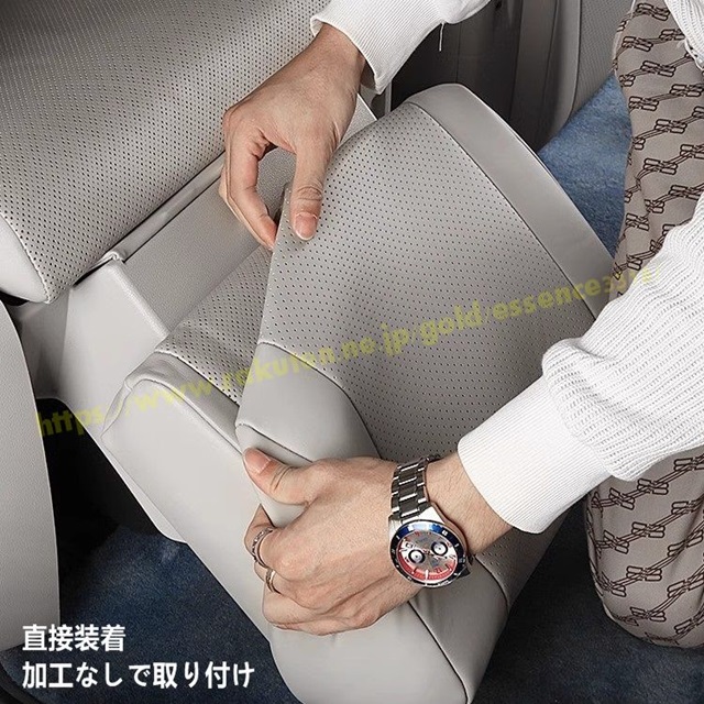 レクサス LM500h 6人乗り用 2列目シートカバー 高品質PUレザー・2