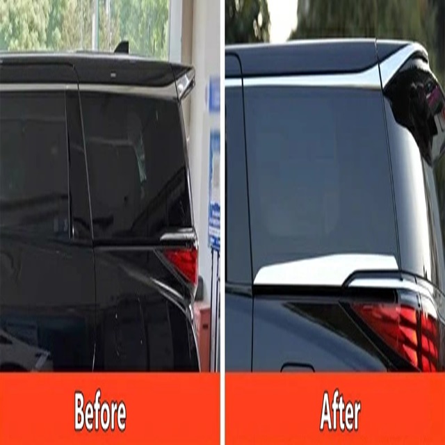 トヨタ・アルファード40系 ヴェルファイア 40系 用 リア ウィンドウガラス ガーニッシュ リアウィンドウガーニッシュ 外装 カスタム パーツ ドレスアップ アクセサリー 2ピース 3色可選 8558の通販は 10,074円