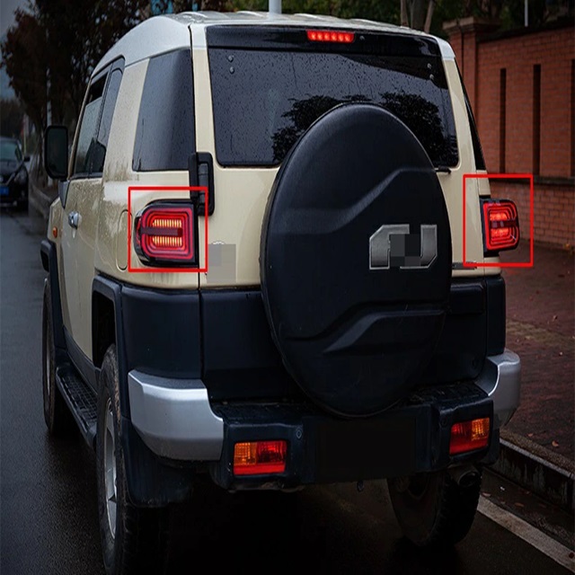YUANZHENG トヨタ FJ クルーザー テールランプ ランドローバースタイル テールラ