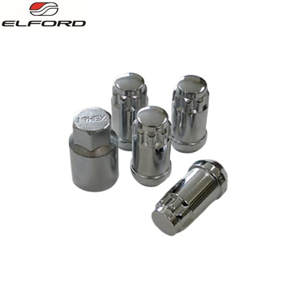エルフォード【ELFORD】ロックナット クロームバージョン 19HEX