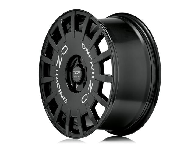 OZレーシング OZ Rally Racing グロスブラック 16インチ 5H114.3 7J+35 4本 75 業販4本購入で送料無料 RALLYRACING 6.5-16 5-108 ET40 グロスブラック+イエローロゴ | RED