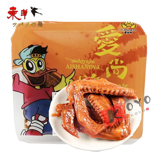 日本国内製造 【久久鴨麻辣鴨翅】【10点】麻辣鴨手羽、武漢正宗、味付け鴨の手羽4個入x10点 5,305円