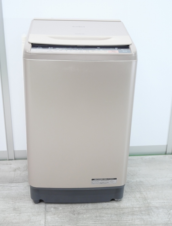 日立製/2017年式/10kg/全自動洗濯機/BW-V100A