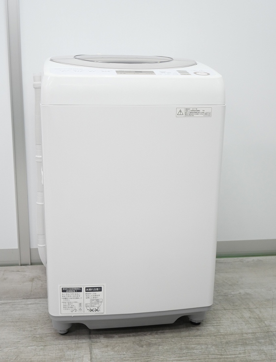 シャープ製/2017年式/9kg/全自動洗濯機/ES-GV9A-N