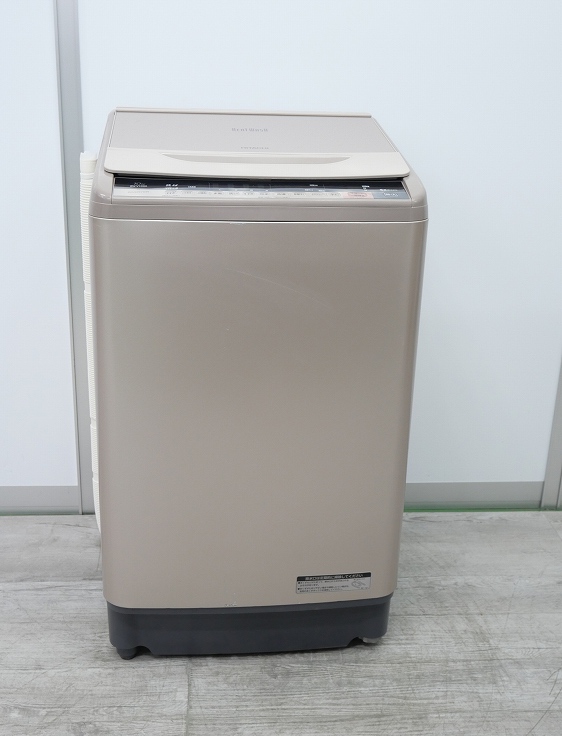 日立製/2017年式/10kg/全自動洗濯機/BW-V100A