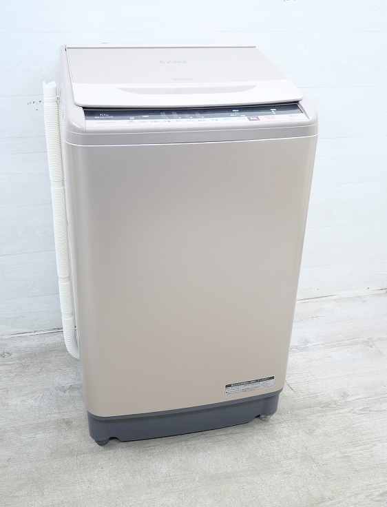 日立製/2017年式/10kg/全自動洗濯機/BW-KSV100B