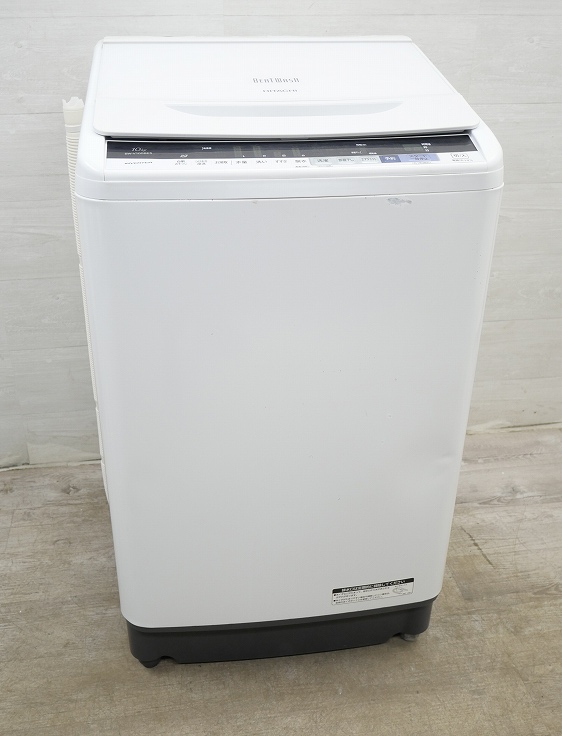 2018年式 10kg 日立 洗濯機 BW-V100BE5 6ヶ月の動作保証付き】HITACHIの洗濯機BW-V100BE5をご紹介します！