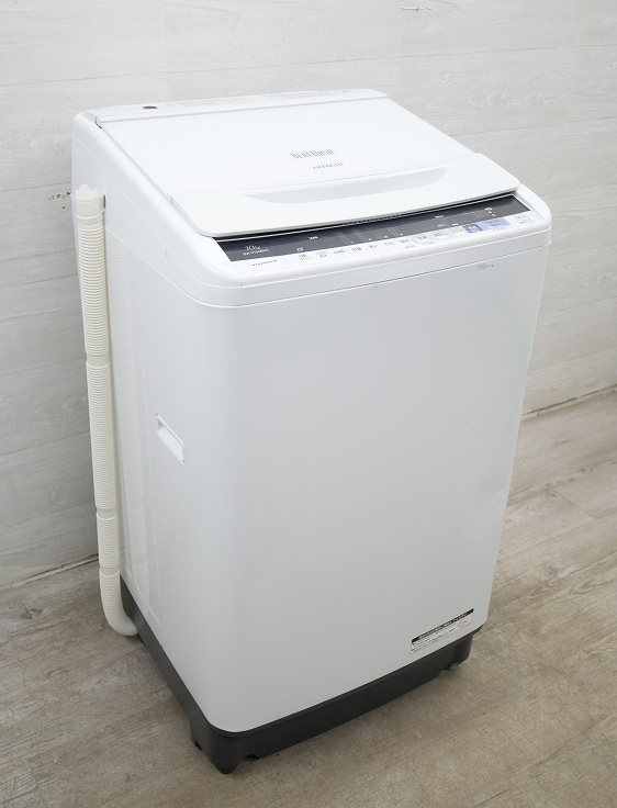 2017年製 HITACHI 日立　10kg洗濯機  BEATWASH BW-V100BE5 日立製/2017年式/10kg/全自動洗濯機/BW-V100BE5の通販はau PAY