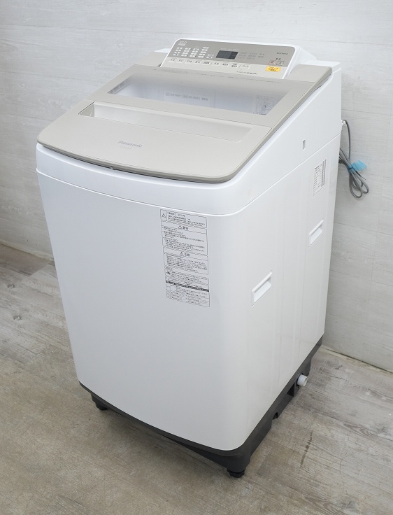 Panasonic パナソニック 全自動洗濯機 NA-FA100H5-N シャンパン 洗濯10kg 2018年製造 未使用品 A070☆Panasonic 全自動洗濯機 NA-FA100H5 縦型 10kg