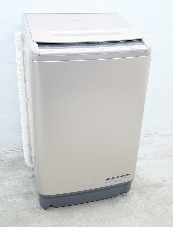 日立製/2018年式/10kg/全自動洗濯機/BW-KSV100C