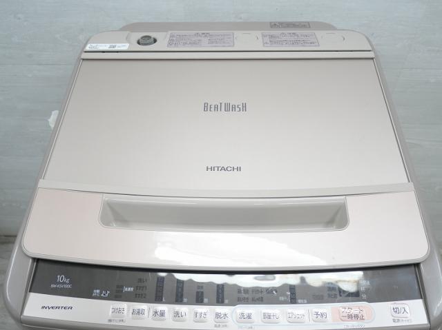 日立製/2018年式/10kg/全自動洗濯機/BW-KSV100C