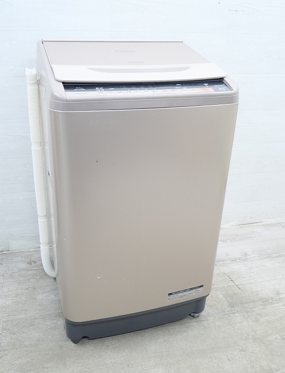 日立製/2017年式/10kg/全自動洗濯機/BW-V100A