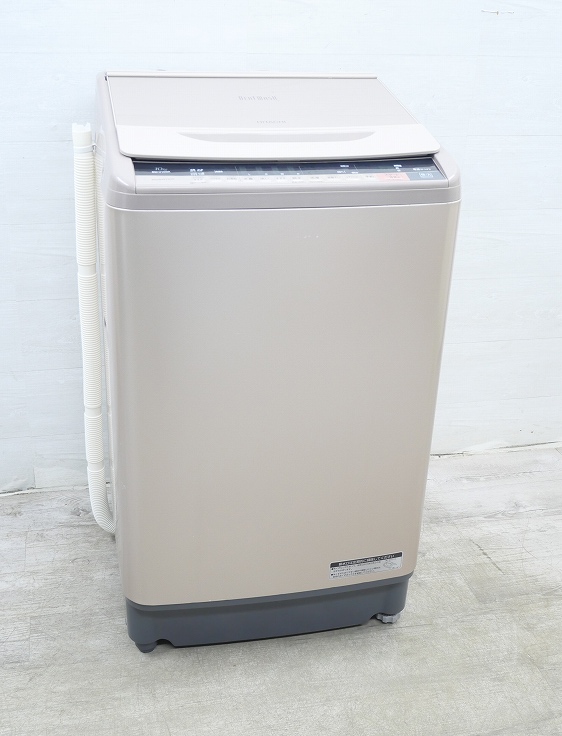 日立製/2017年式/10kg/全自動洗濯機/BW-V100A