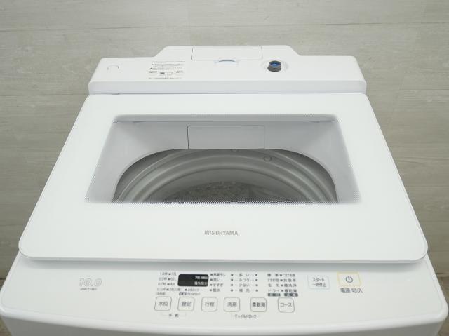 アイリスオーヤマ製/2020年式/10kg/全自動洗濯機/IAW-T1001の通販はau 
