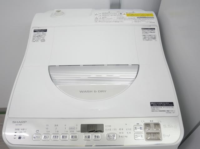 シャープ製/19年式22年式/137L,5.5kg/中古家電2点セット_5