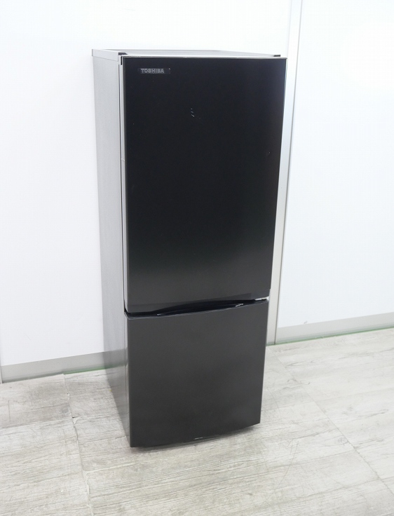 【高年式】2022年式 153L 東芝 冷蔵庫 GR-T15BS (K) 東芝製/2022年式/153L/冷蔵冷凍庫/GR-T15BS(K)