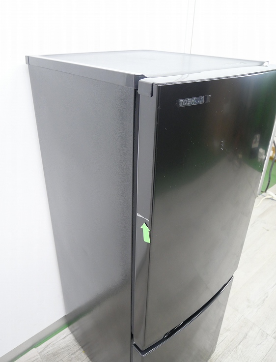 東芝製/2022年式/153L/冷蔵冷凍庫/GR-T15BS(K)_6