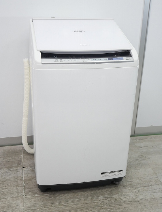 日立製/2017年式/8kg/洗濯乾燥機/BW-DV80B