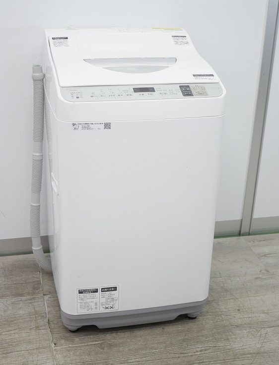 シャープ製/2020年式/5.5kg/洗濯乾燥機/ES-TX5D-S