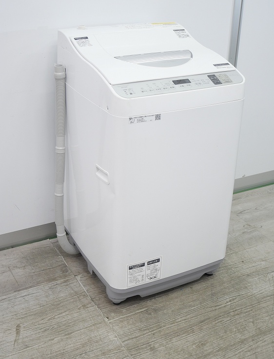 シャープ製/2020年式/5.5kg/洗濯乾燥機/ES-TX5D-S