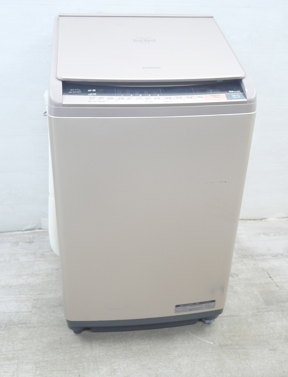 635 日立 高年式 大型洗濯機 10kg 家庭用 6ヶ月保証付 送料