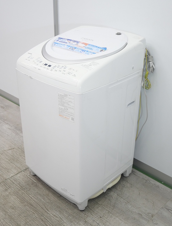 展示品】東芝製/2023年式/8kg/洗濯乾燥機/AW-8VM3