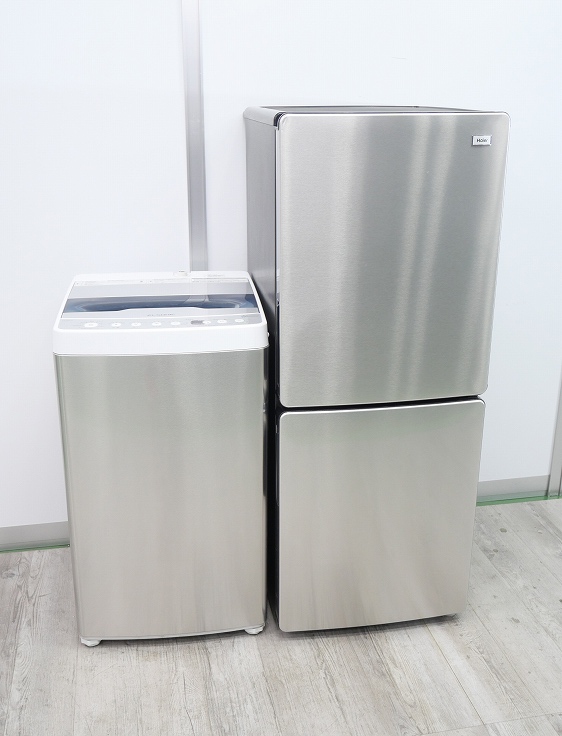 Haier製,ELSONIC製/22年式/148L,5.5kg/中古家電2点セット
