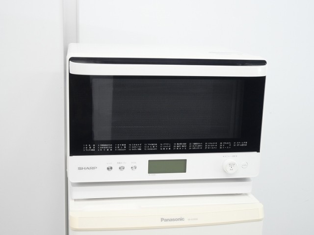 SHARP製/2024年式/出力1000W/オーブンレンジ/RE-SS26B-W