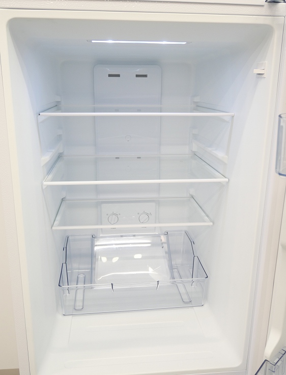 展示品 2025年製 159L 冷蔵庫 ホワイト ヤマダ電機【地域限定