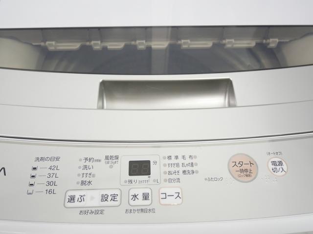 ヤマダ製,アクア製/23年,23年式/117L,4.5kg/中古家電2点セット_6
