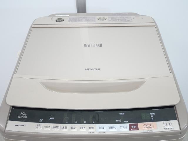 HITACHI 日立 全自動洗濯機 BW-V100B 2018年製【トレファク 川越店】 HITACHI 日立 全自動洗濯機 BW-V100B 2018年製【トレファク 川越店】