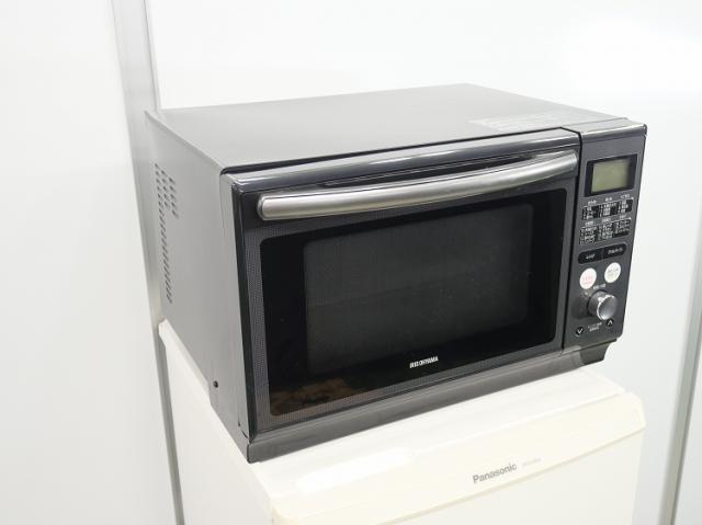 アイリスオーヤマ オーブンレンジ MO-FS2403-B 2021年製 わけあり】アイリスオーヤマ製/2021年式/出力1000W/スチーム