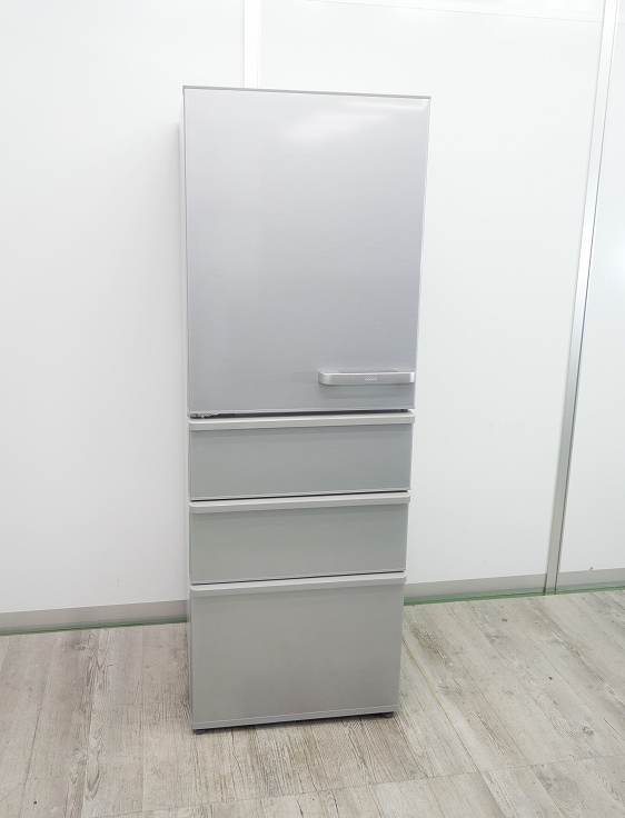 アクア製4ドア/2020年式/355L/ノンフロン冷蔵冷凍庫/AQR-36JL(S)