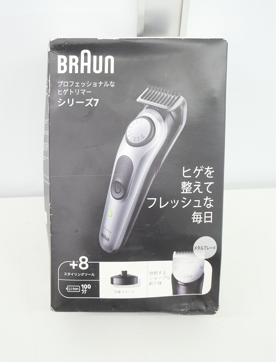 【未使用品】BRAUN製/ヒゲトリマーシリーズ7/BT7420