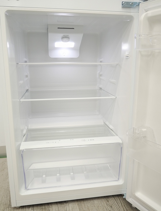 【送料込】Haier製 冷凍冷蔵庫 181L OBBR-181A ☆2024/3購入☆冷蔵庫 ホワイト OBBR-181A（W）［2ドア／右開きタイプ