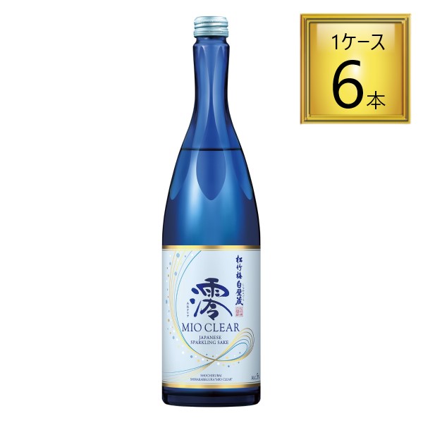 宝酒造 松竹梅 白壁蔵 澪 CLEAR 750ml×6本【1ケース】【ﾚﾋﾞｭｰｷｬﾝﾍﾟｰﾝ中】 9,876円