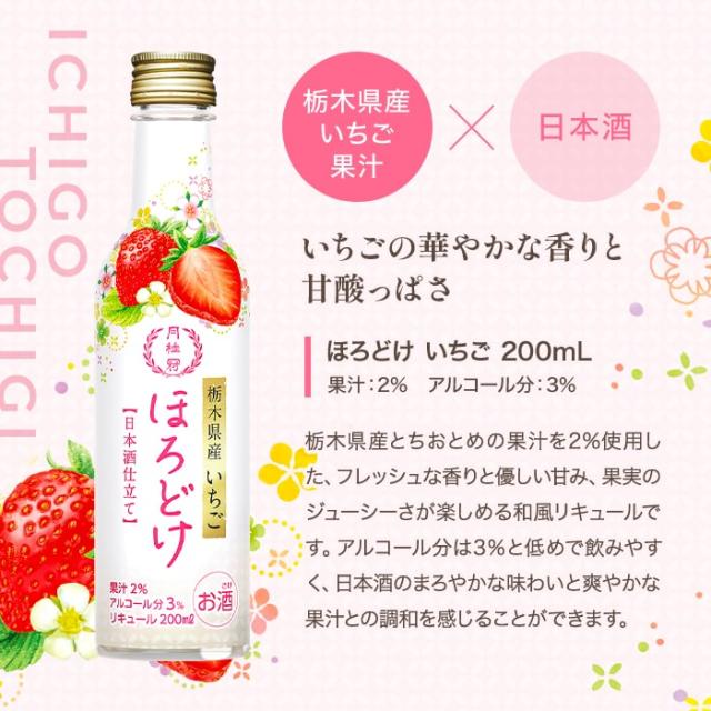 【6/13P5倍】月桂冠 ほろどけ いちご 200ml×30本【1ケース】 【ﾚﾋﾞｭｰｷｬﾝﾍﾟｰﾝ中】_1