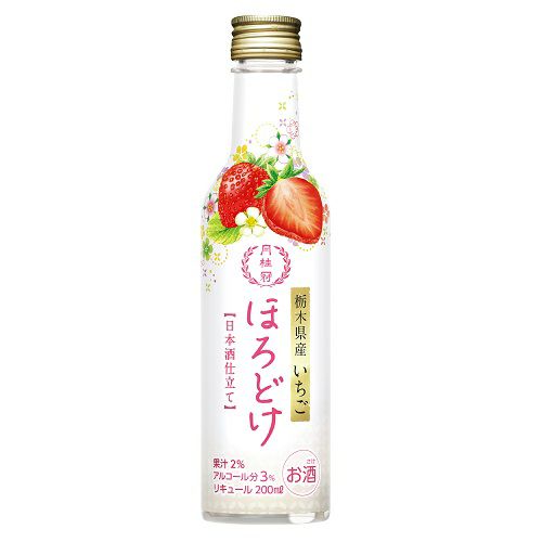 【6/13P5倍】月桂冠 ほろどけ いちご 200ml×30本【1ケース】 【ﾚﾋﾞｭｰｷｬﾝﾍﾟｰﾝ中】_6