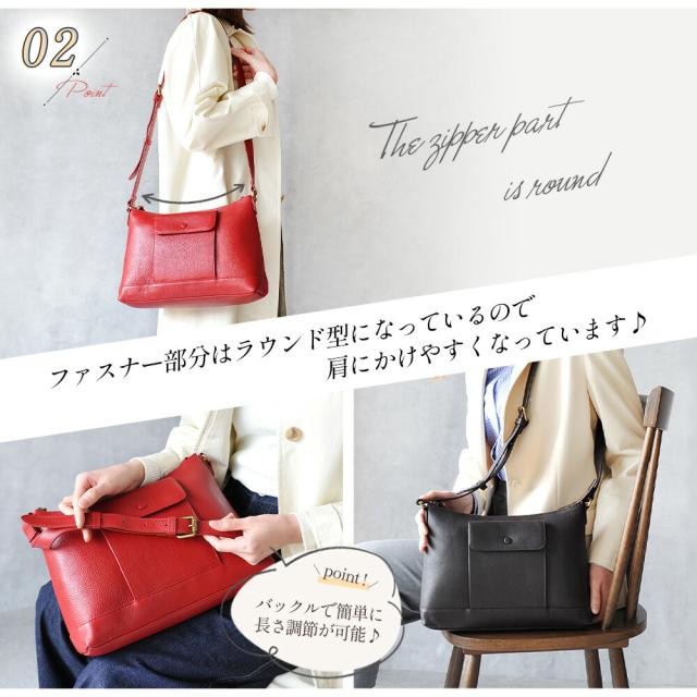 ショルダーバッグ レディース 斜めがけ 大人 可愛い 本革 レザー バッグ ブランド 軽量 肩掛け シンプル おしゃれ 収納 仕切り 仕事鞄 旅行 薄い 使いやすい きれいめ かわいい 通勤バッグ ショルダー 大容量 大きめ 通勤 斜め掛け sabet_7