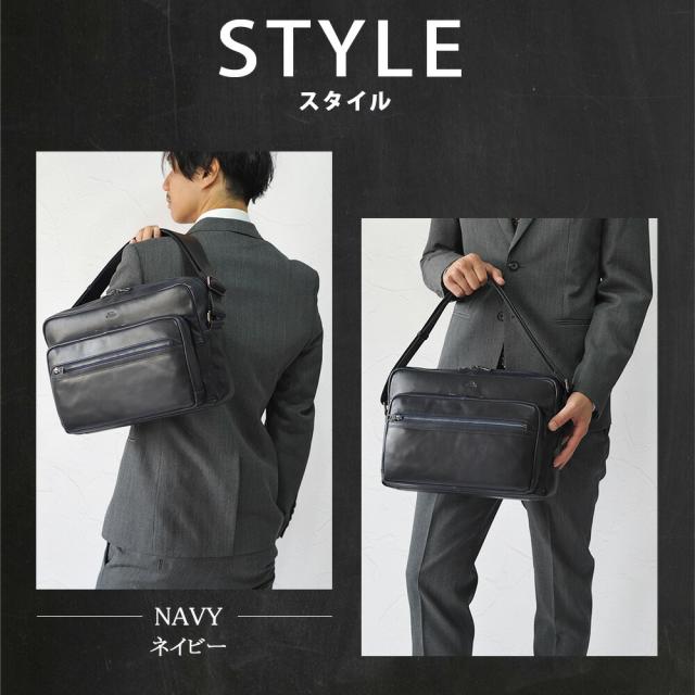 【在庫限り50%OFF！】 ショルダーバッグ メンズ 本革 斜めがけ 大人 軽量 ビジネス 大きめ a4 斜めがけバッグ ファスナー ブランド かっこいい ショルダー 上品 バッグ 収納 整理 ノートパソコン 通勤 通学 出張 大容量 ギフト SEEKER シーカー_8