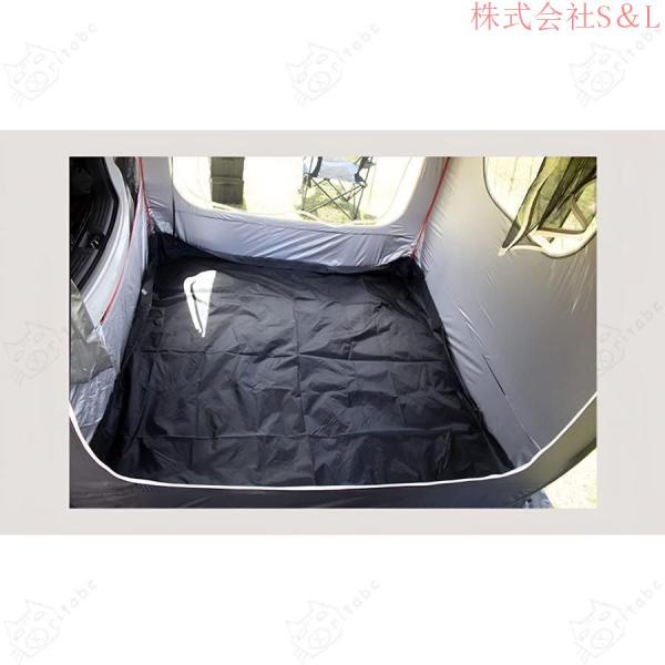 車中泊 テントリアゲート 連結 2023登場新モデル カーサイドタープ