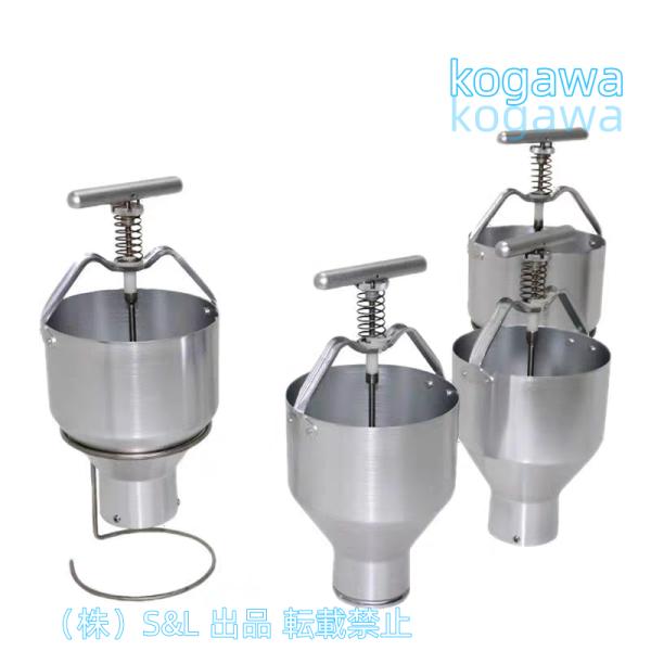 取り外し可能なセンター付き手動ドーナツメーカードーナツカッター 3L 容量ドーナツメーカーマシン ステンレススチール スタンド付きS＆L 家庭用および商業用