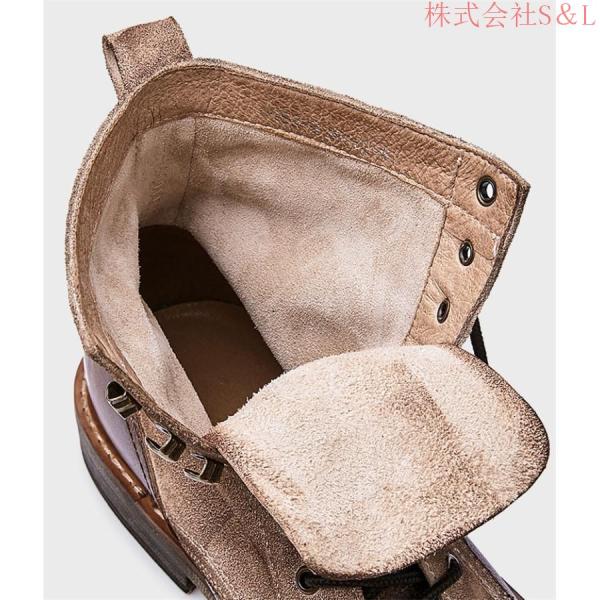 本革 メンズ 牛革 ワークブーツ トレッキングシューズ 登山靴 カジュアルシューズ 軽量 紳士靴 株式会社S＆L作業靴 防滑 耐磨耗 アウトドア_10